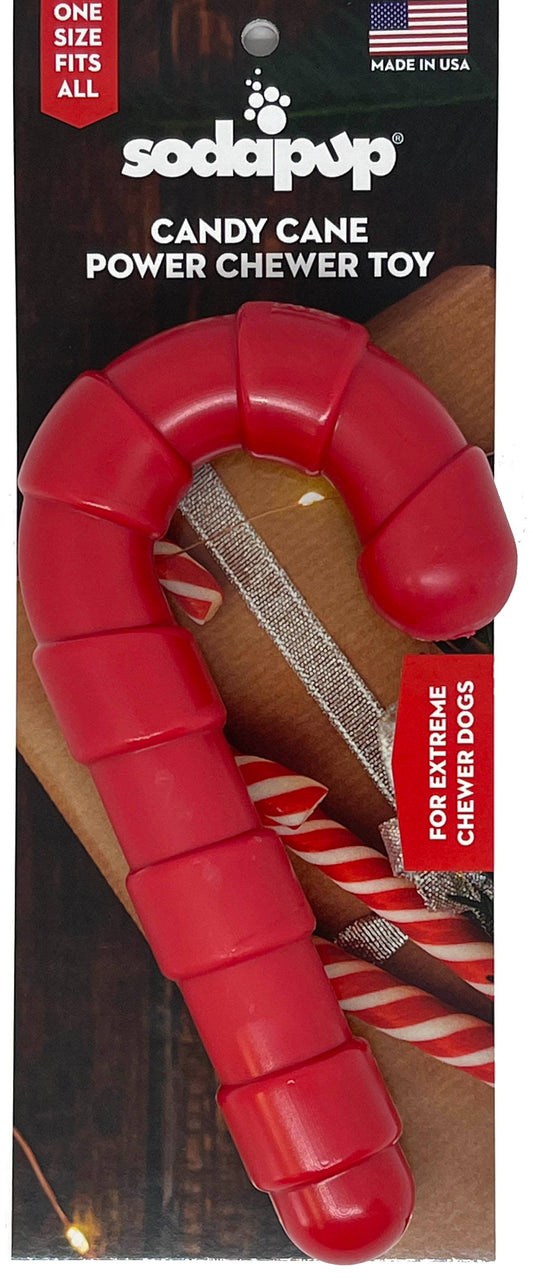 Candy Cane Christmas Nylon Chew Toy