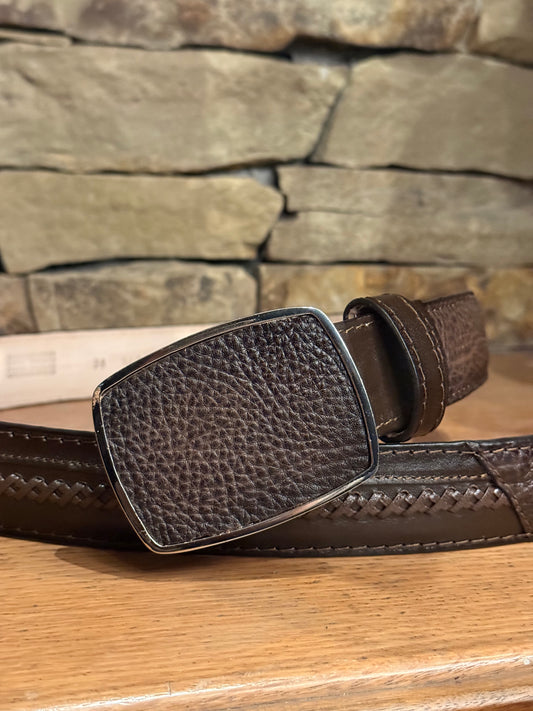 Range Ride Twisted Brown Belt