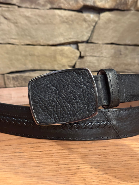 Range Ride Twisted Black Belt