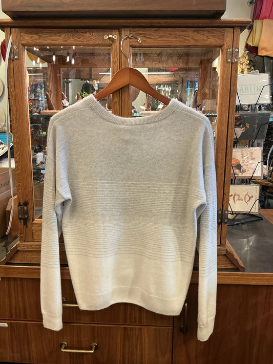 Cashmere Striped Ombre Sweater