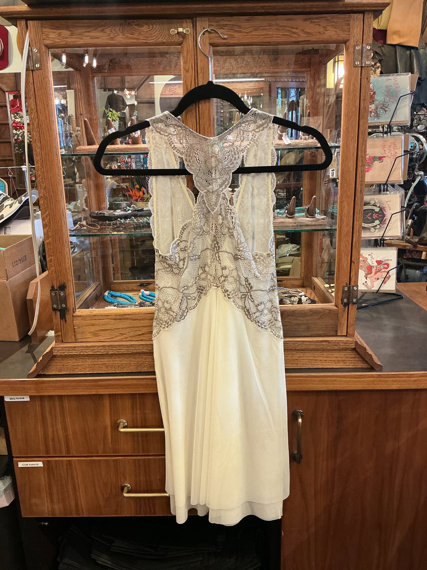 Fortuna Racerback Chemise - White Storm
