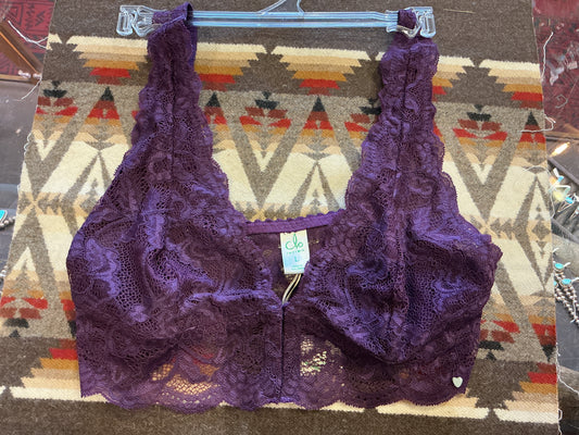 Fortuna Bralet - Plum Purple