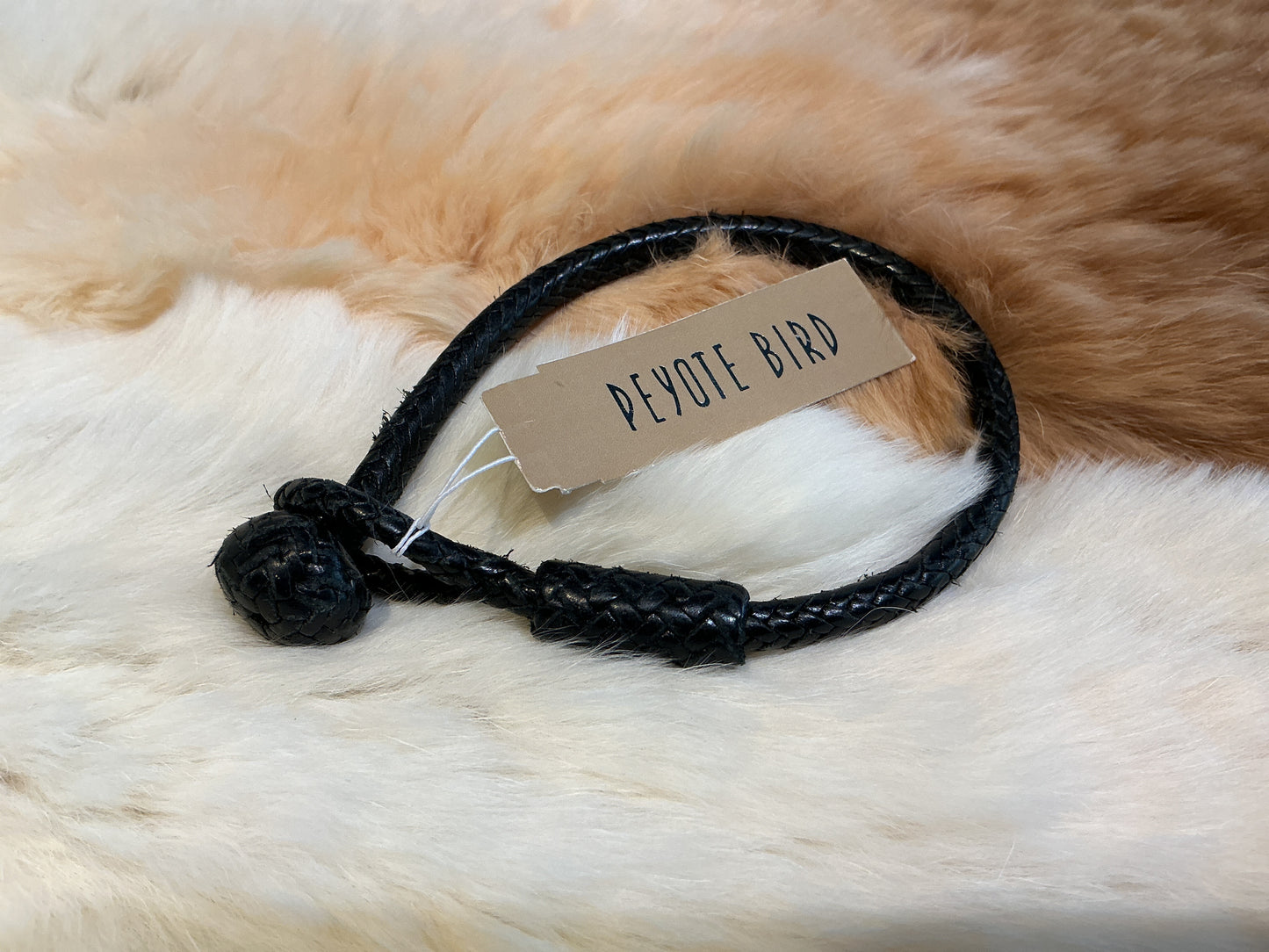 Aaron Lopez Down Under Bracelet - Black Leather