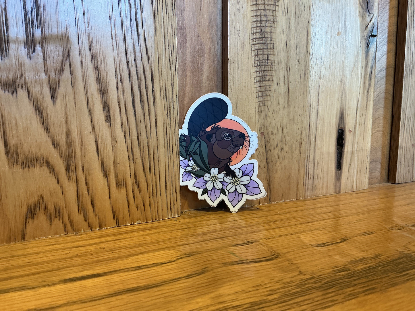 Beaver Sticker
