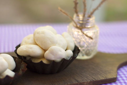Creamy White Pecans 3.5 oz.