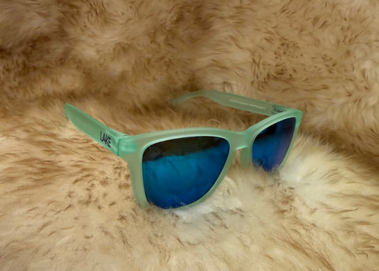 Lake Sunglasses- Austin Sea-foam/Deep Blue