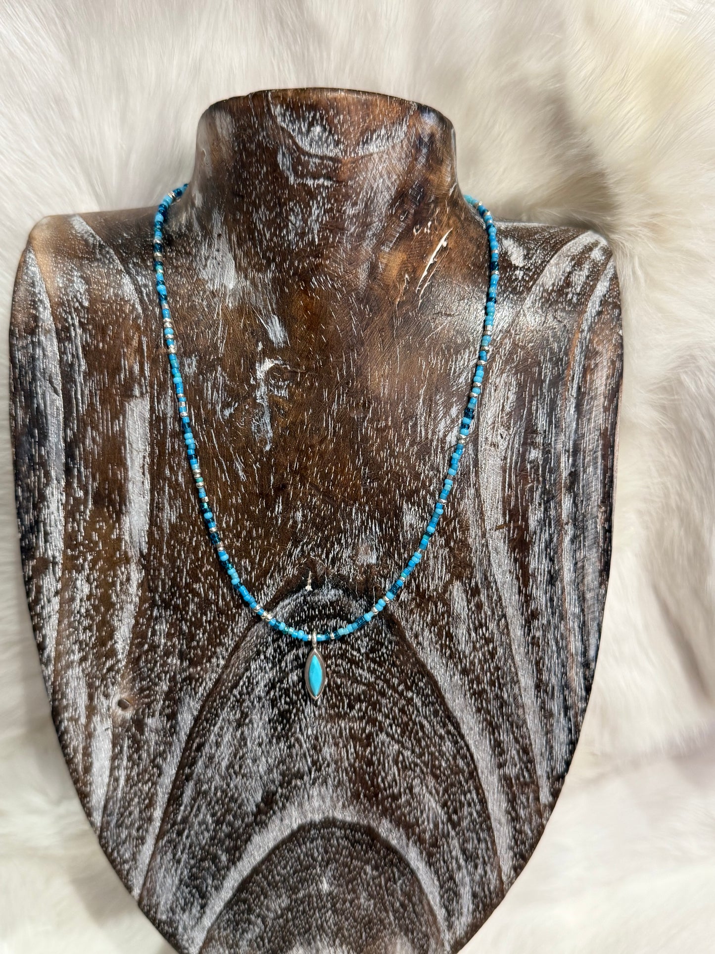 Peyote Bird Necklace