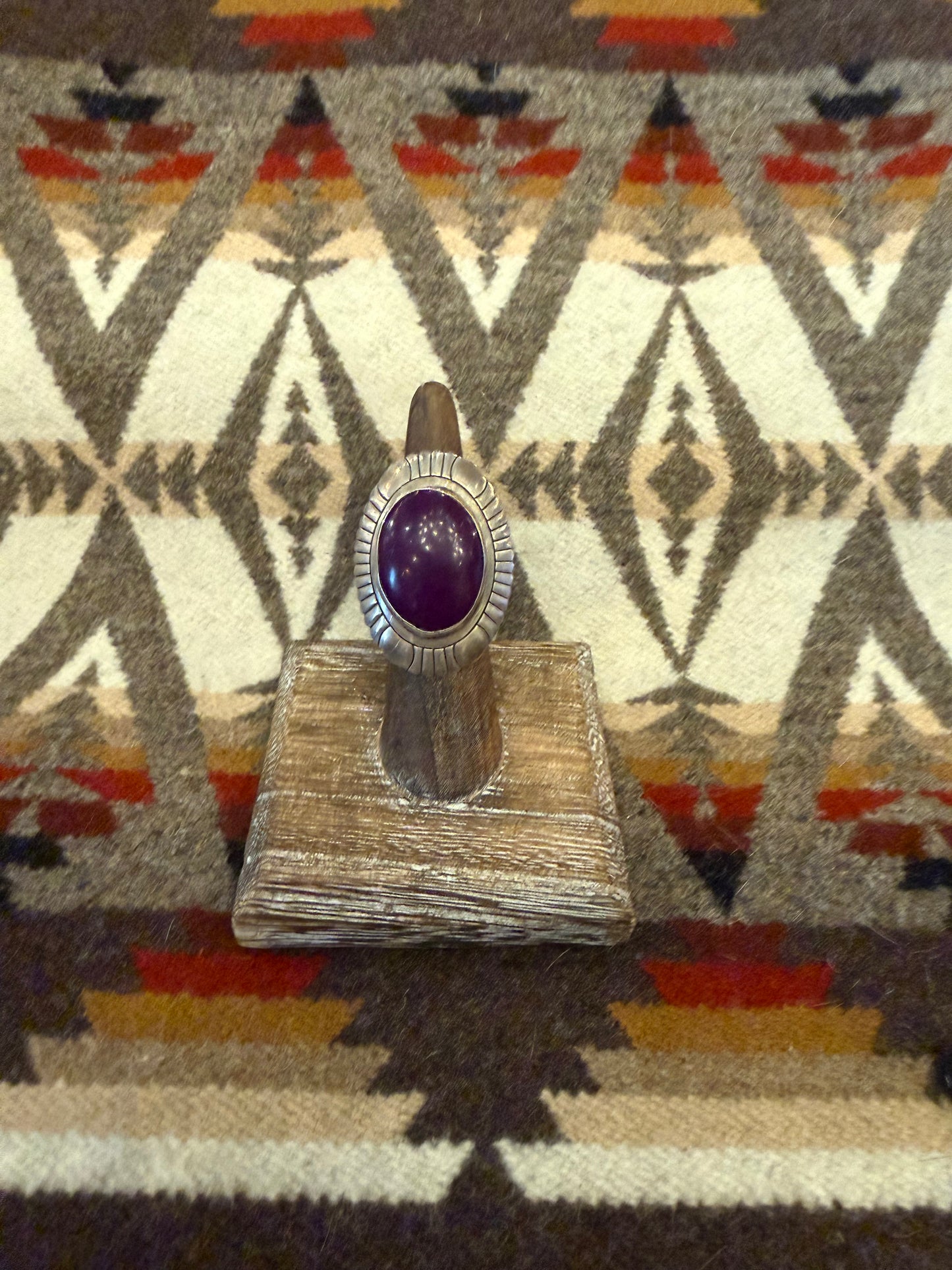 Charoite Oval Ring
