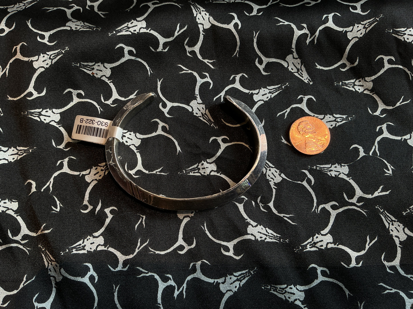 Simple Silver Mens Cuff