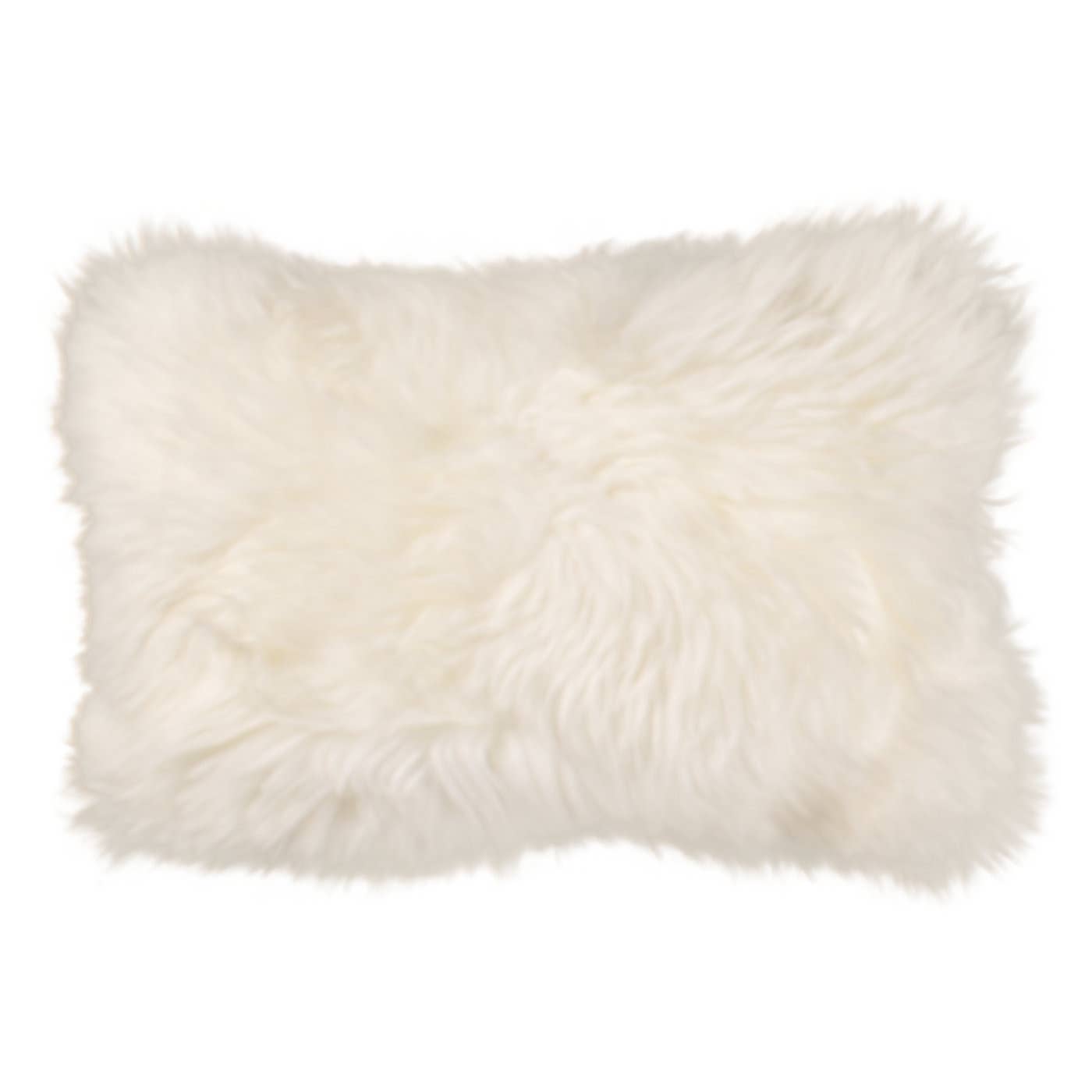Sheepskin Cushion - White