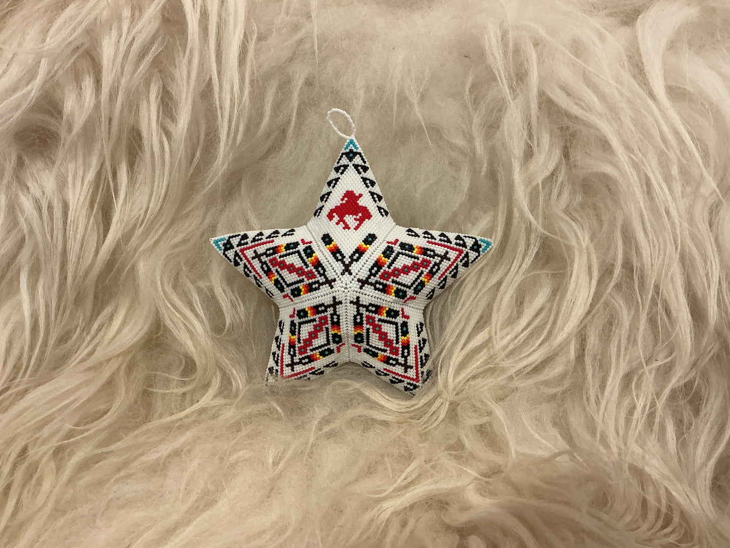 Navajo Hand Beaded Ornament - Small