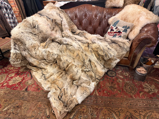 Cashmere Coyote Blanket
