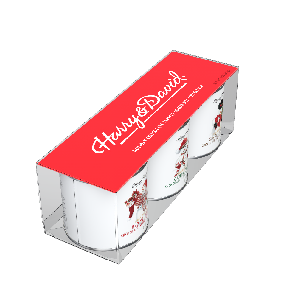H&D® Snowman Truffle Cocoa Gift Set (3oz Tins)