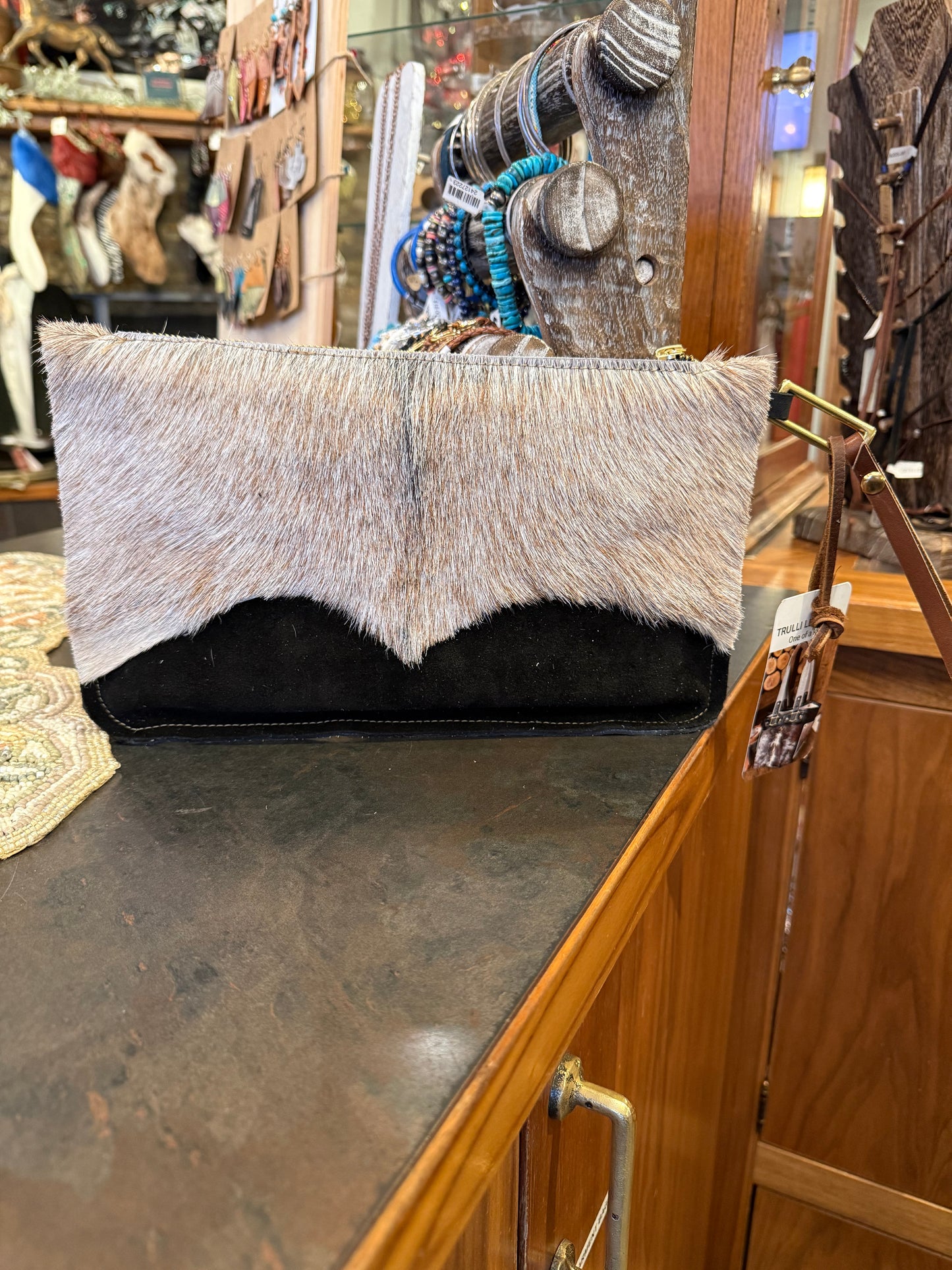 Fur Clutch- Trulli Leathers