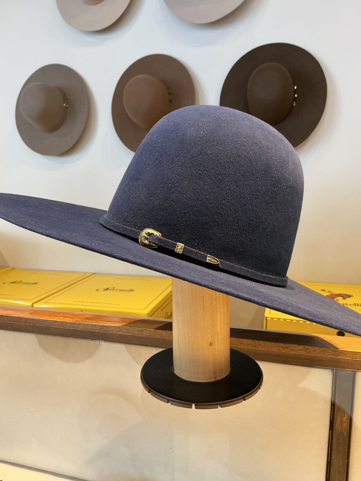 Serratelli Hat 10X - Dark Navy