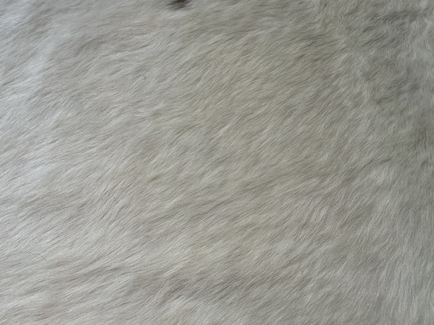White Hide w/Blended Black and Brown Spots