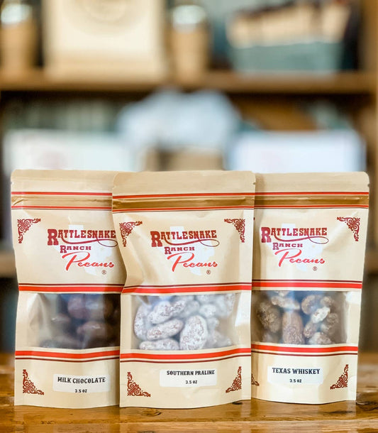 Creamy White Pecans 3.5 oz.