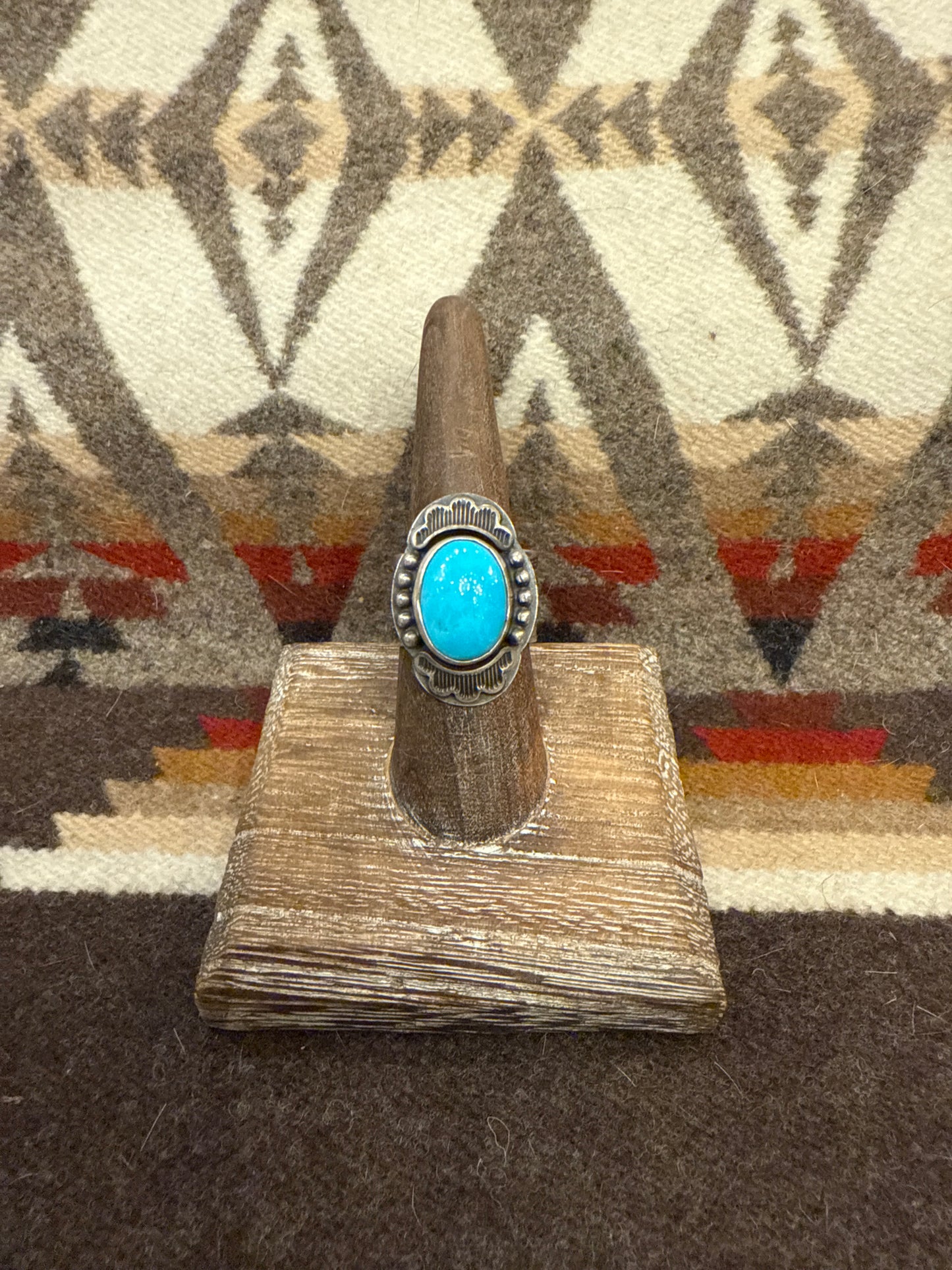 Sleeping Beauty Turquoise Ring