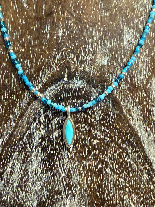 Peyote Bird Necklace