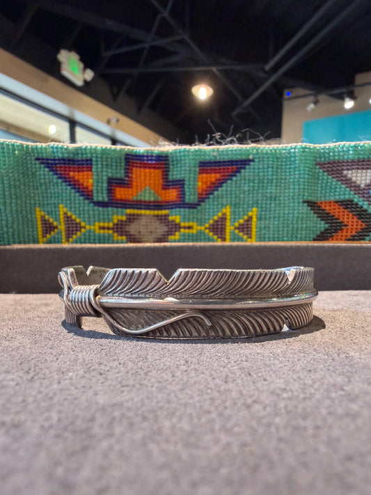 Cuff/ Bracelet- Feather Navajo