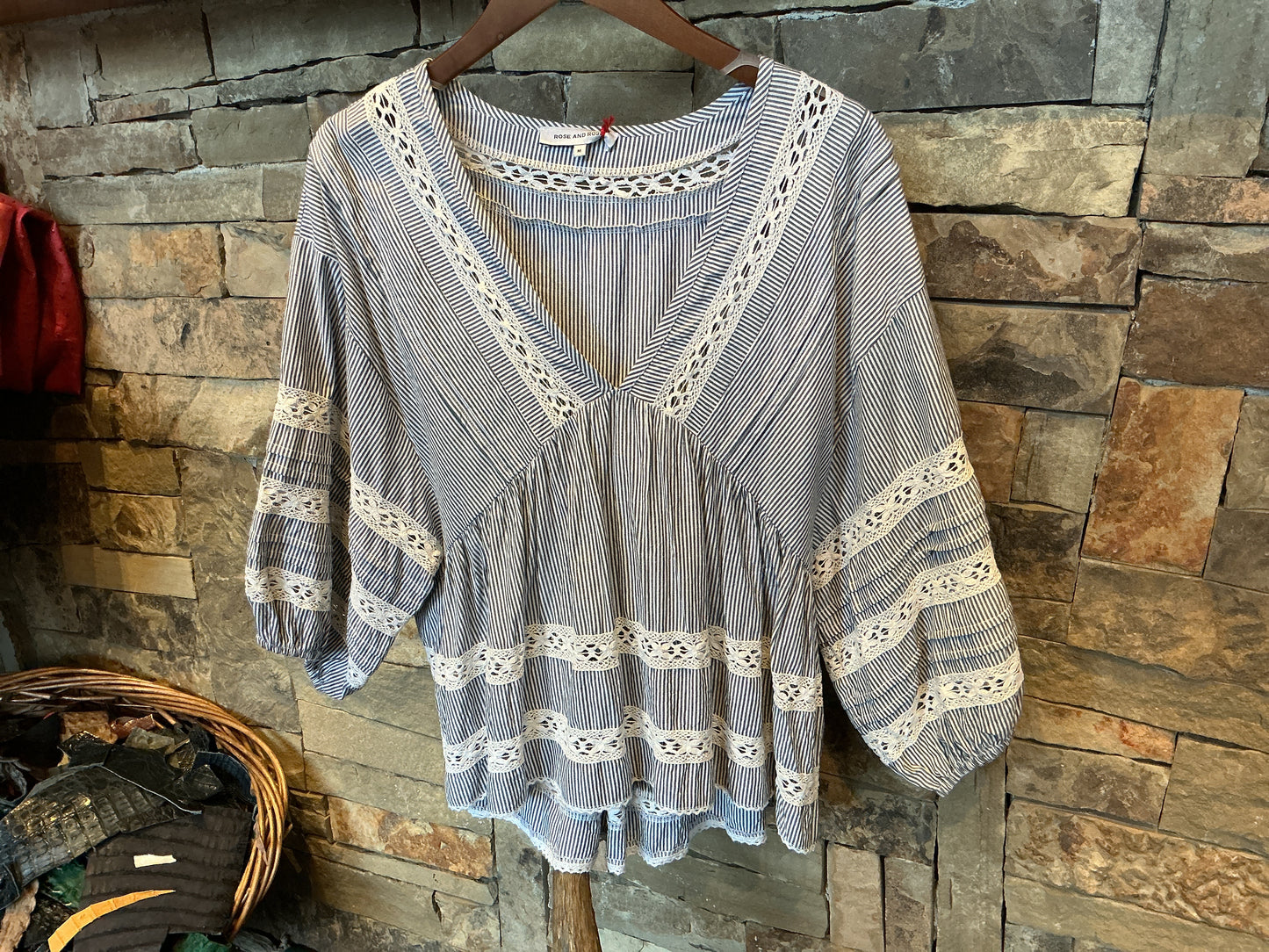 Ferrara Balloon Sleeve Top