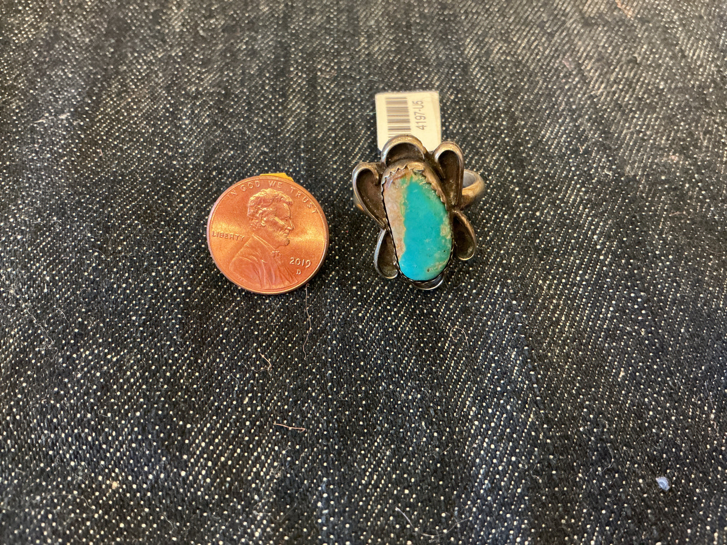 Navajo Sterling and Turquoise Ring