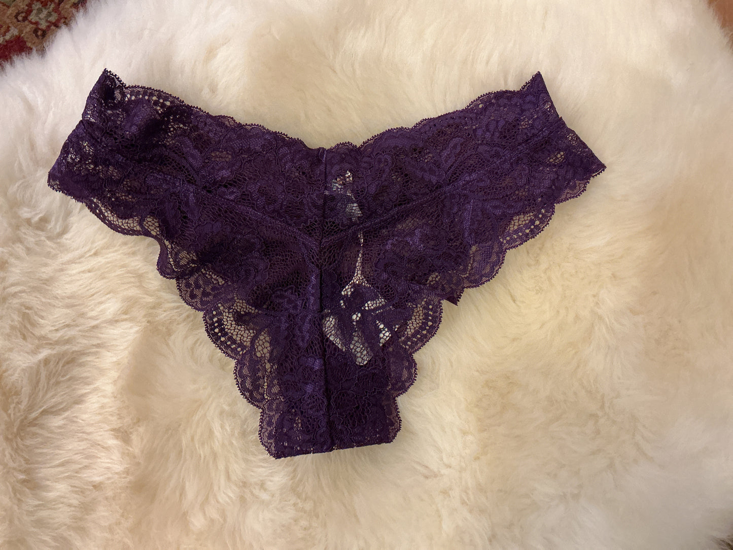 Fortuna Cheeky Panty - Plum Purple