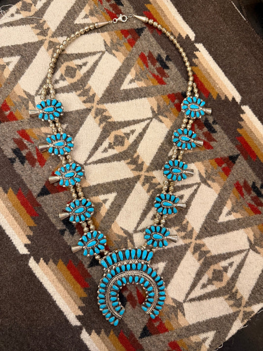 Danielle William Navajo Squash Necklace