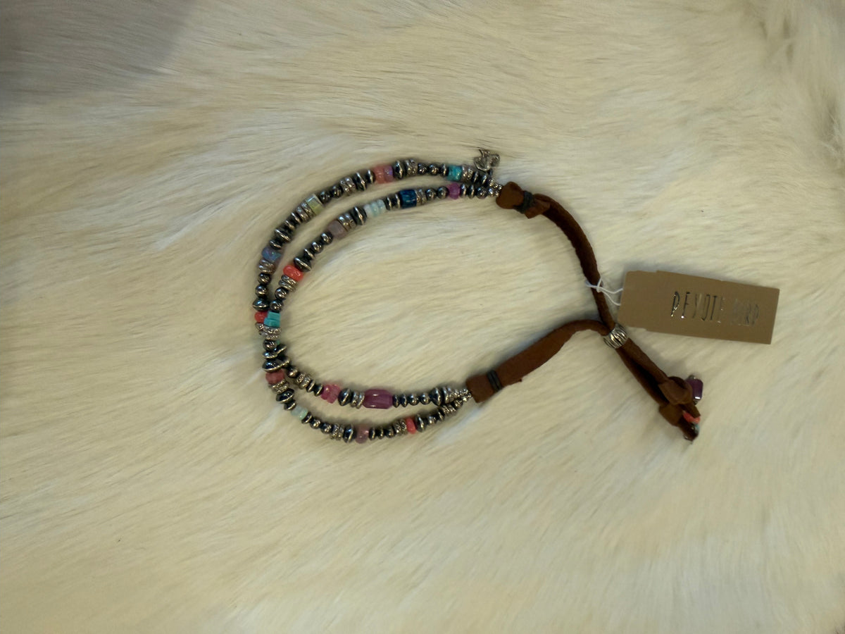 Double Stranded Peyote Bird Bracelet