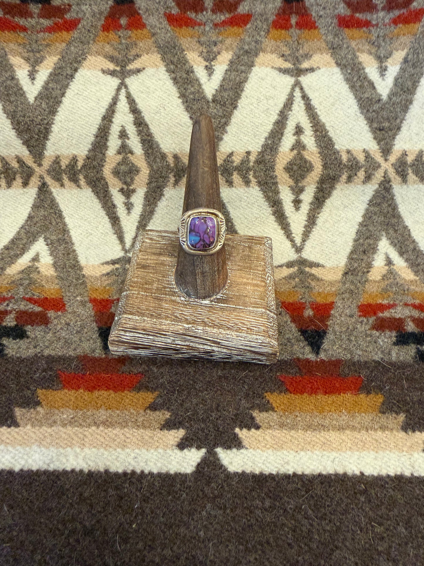 Amethyst & Turqoise Ring