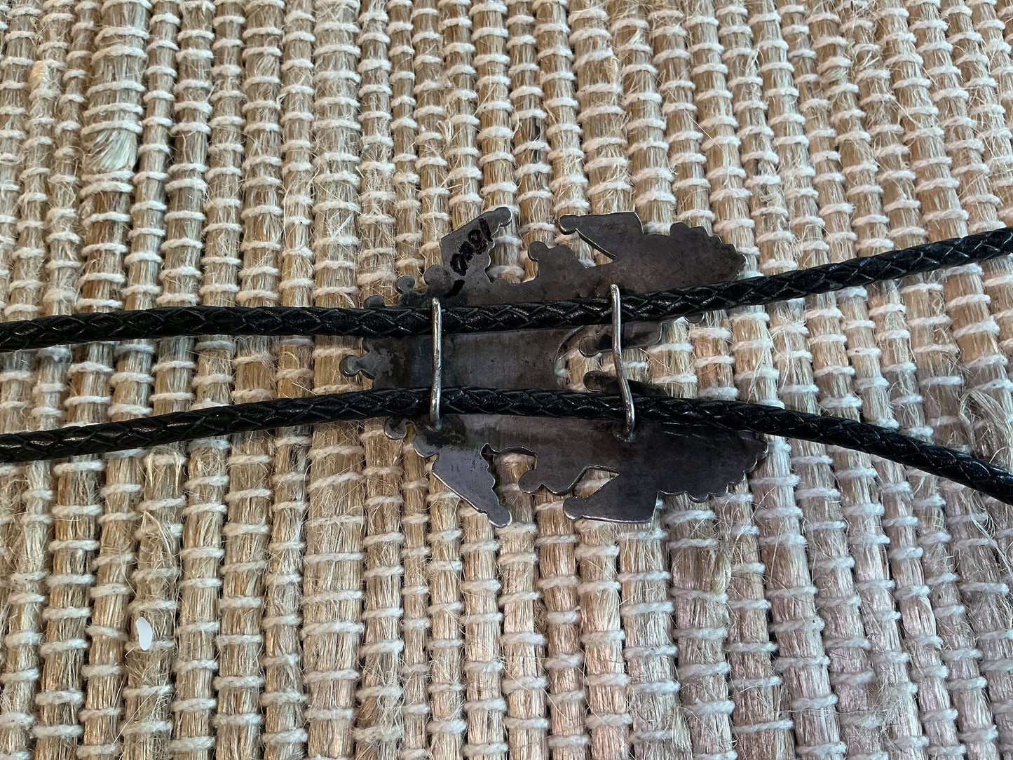 Vintage Zuni Point Inlay Bolo