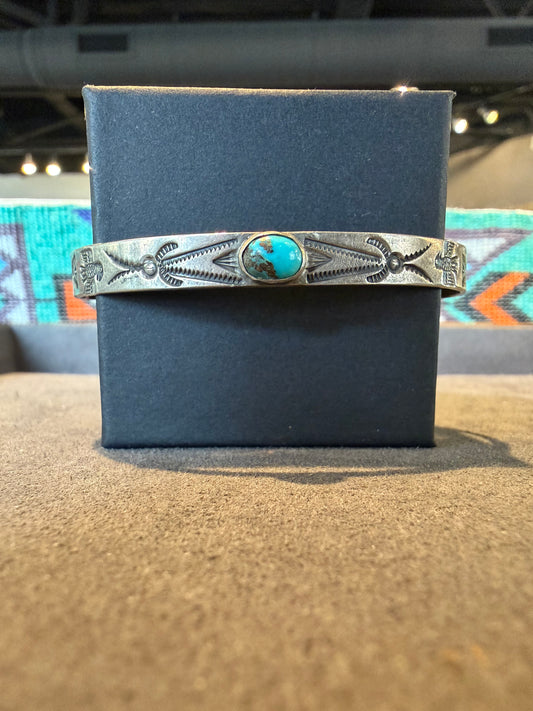Cuff/ Bracelet- Fred Harvey Vintage 1930's Navajo