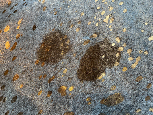 Gold Hide with Large Gold Spots