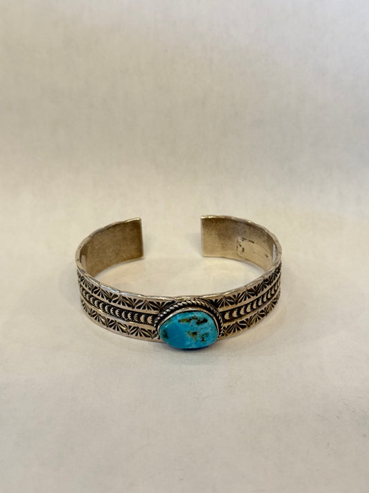 Stamped cuff with TQ Adrian Reeves Long