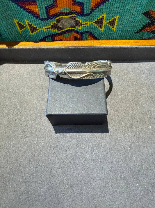 Cuff/ Bracelet- Feather Navajo