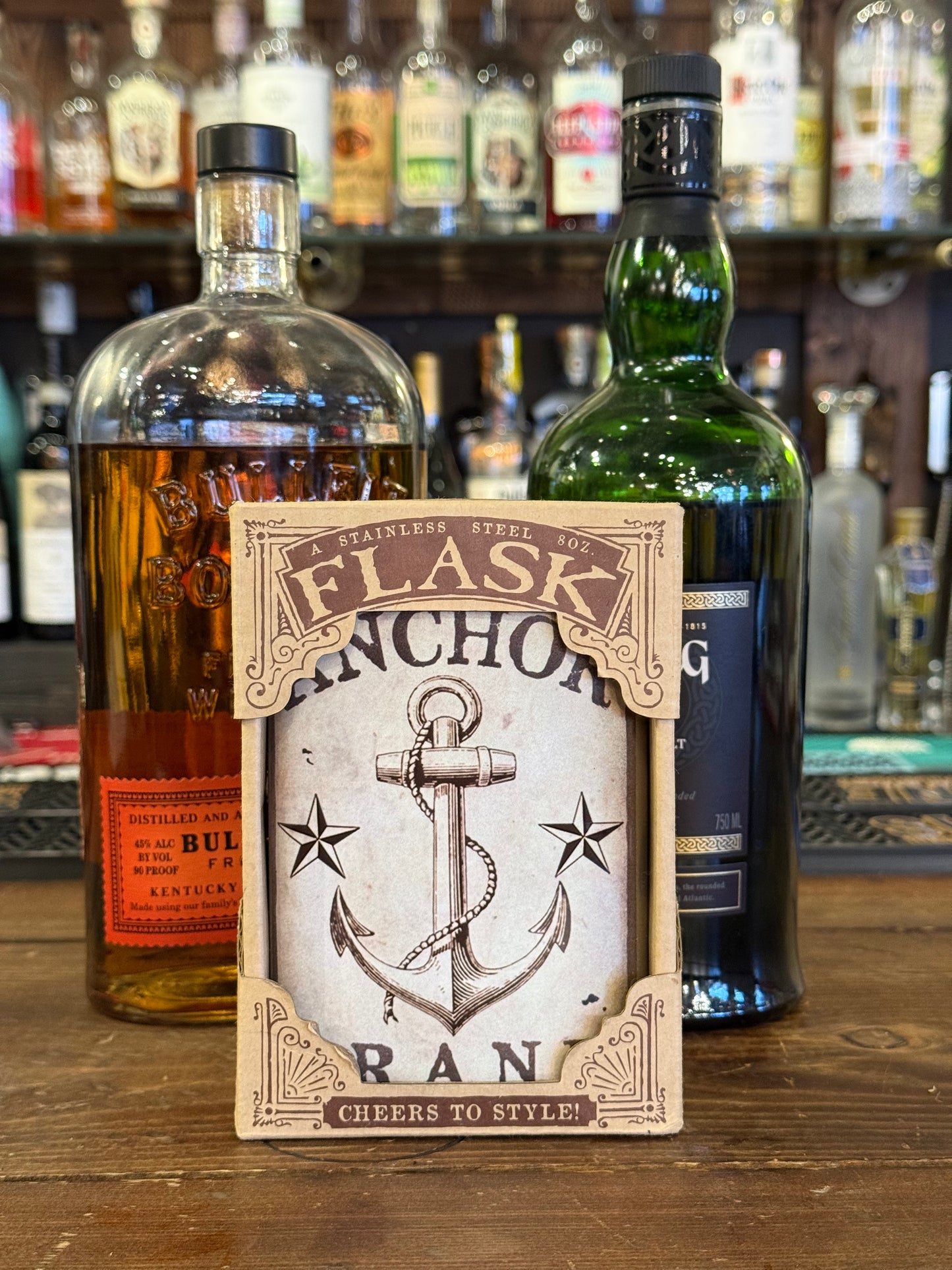 Anchor Brand Flask