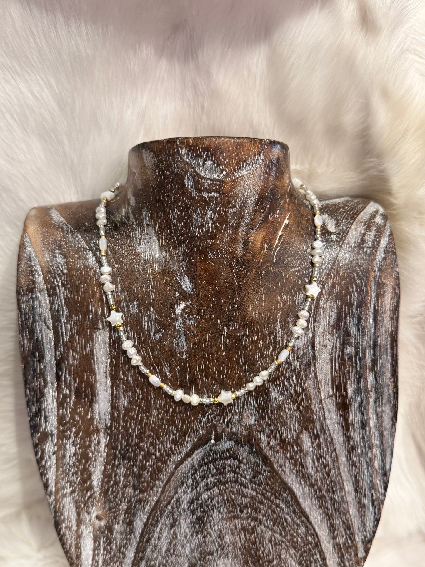 Oleander Necklace 14"