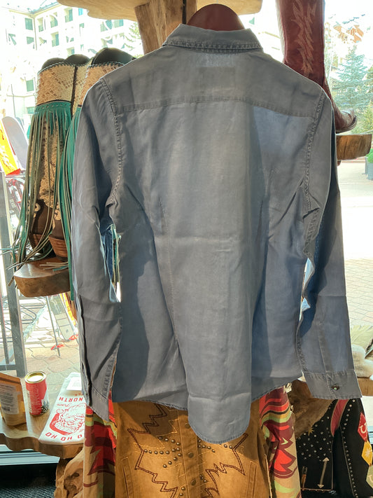 Claire Tencel Shirt - Blue