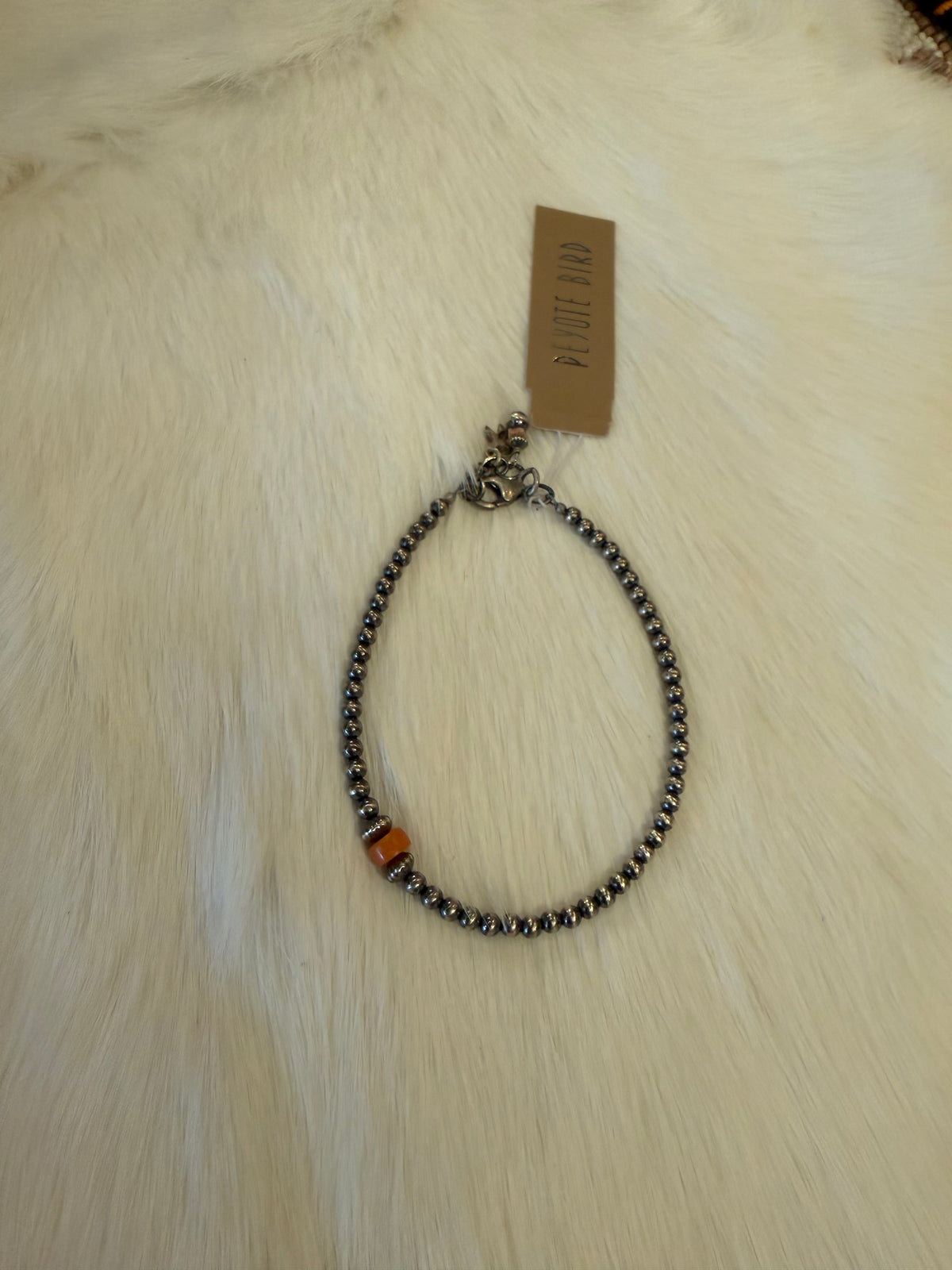 Desert Pearl Bracelet 3 mm w/ Color