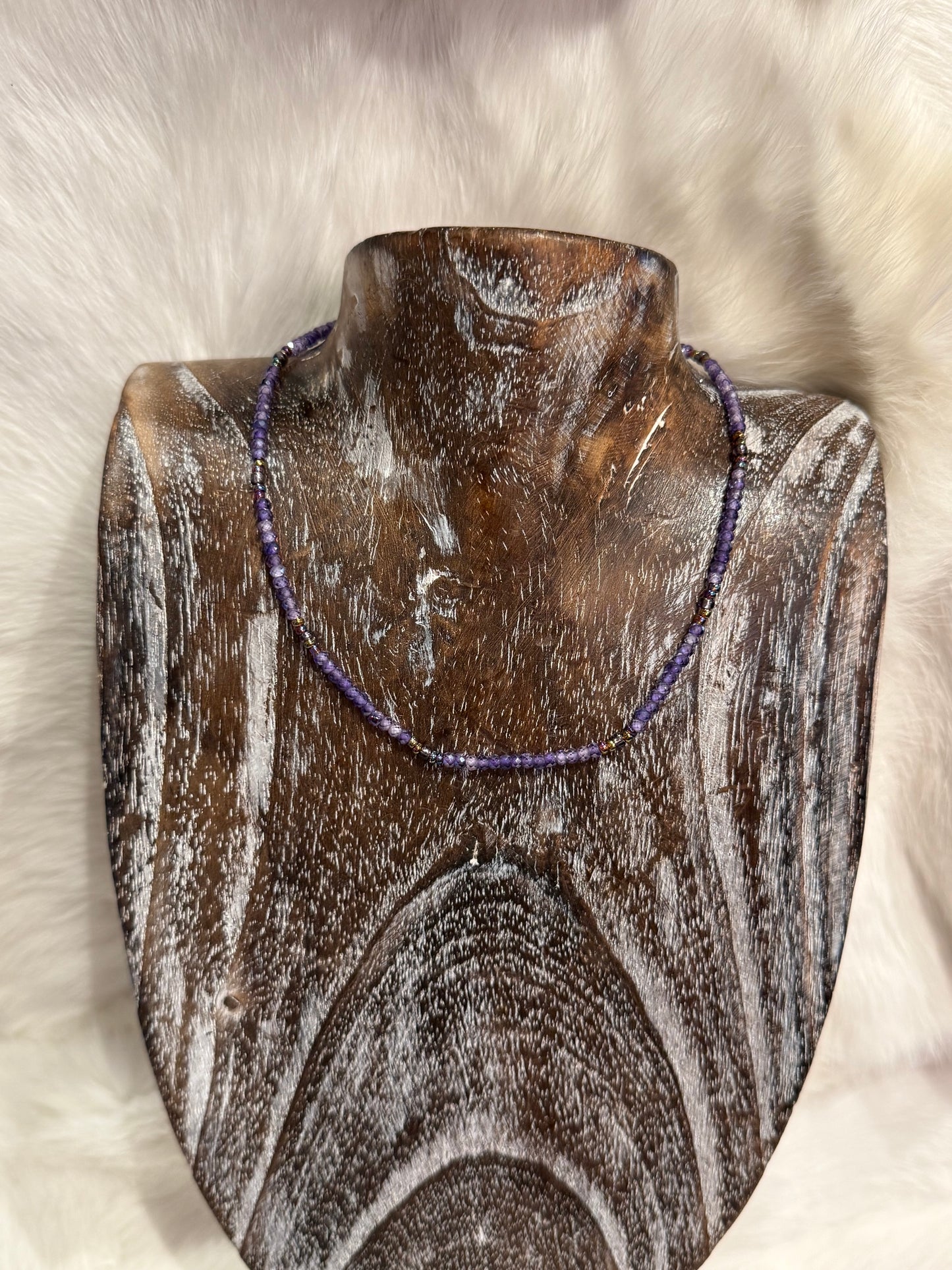 Iris Necklace 14"