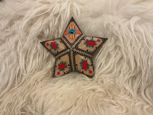 Navajo Hand Beaded Ornament - Large