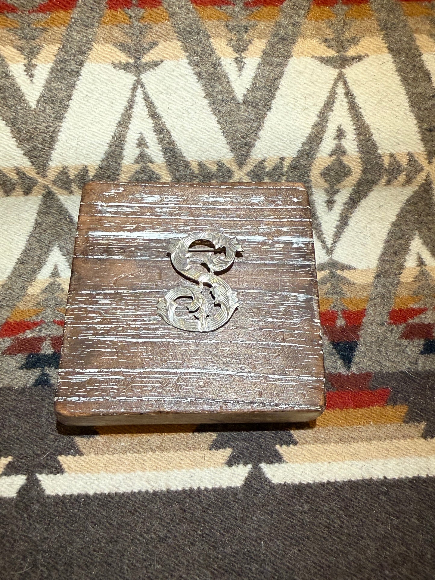 Sterling “S” Swirl Pin