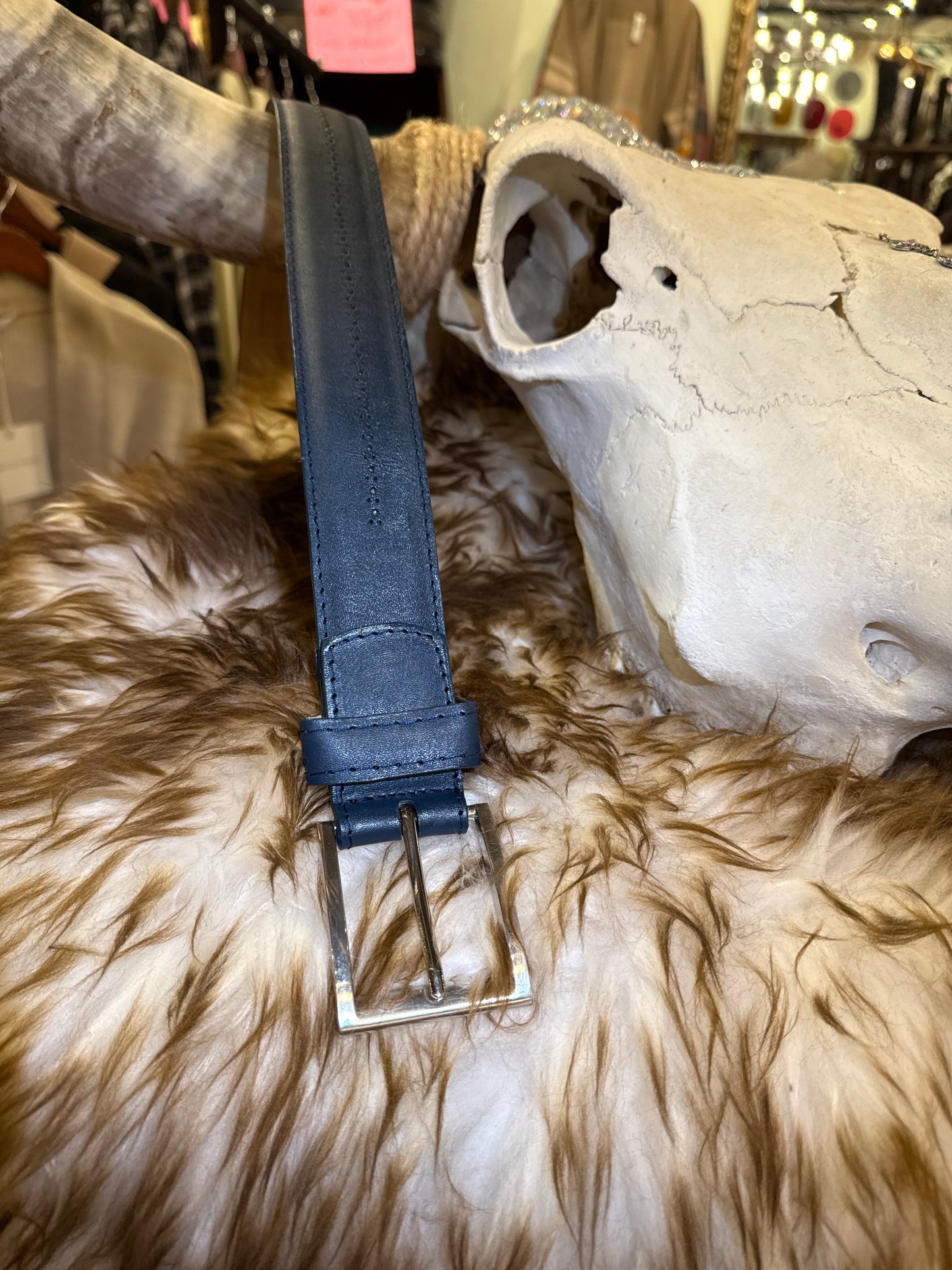 Range Ride Navy Belt