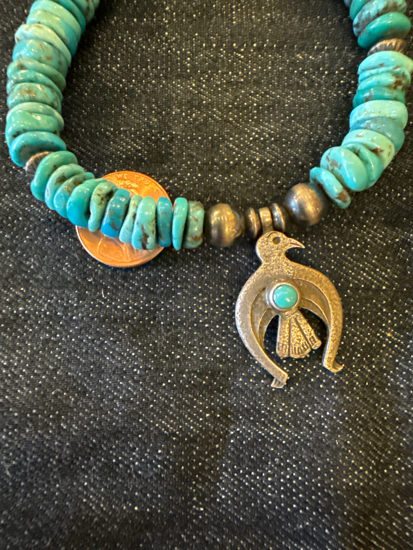 Peyote Bird X Double D Ranch Turquoise Chunk Bracelet
