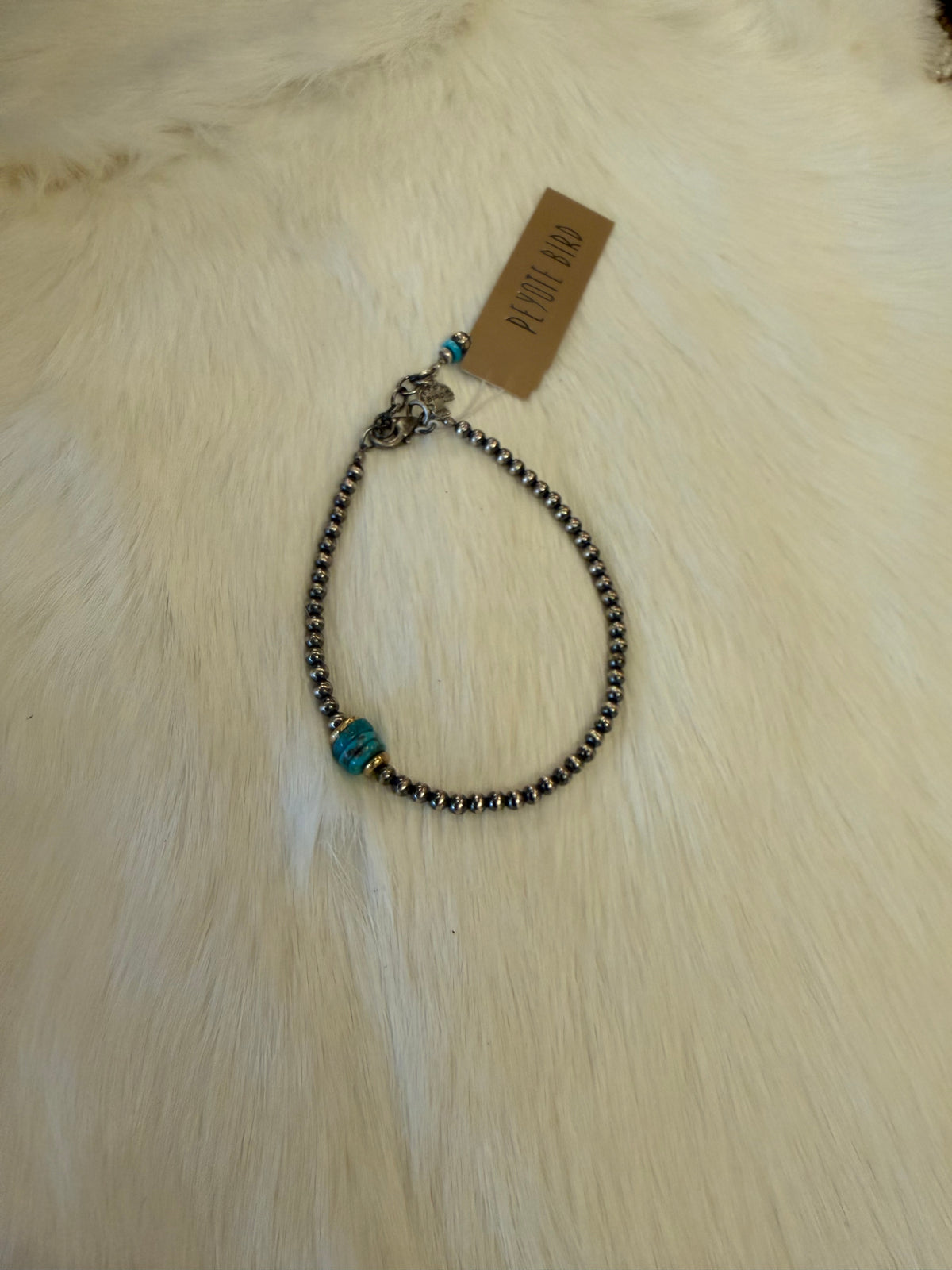 Desert Pearl Bracelet 3 mm w/ Color