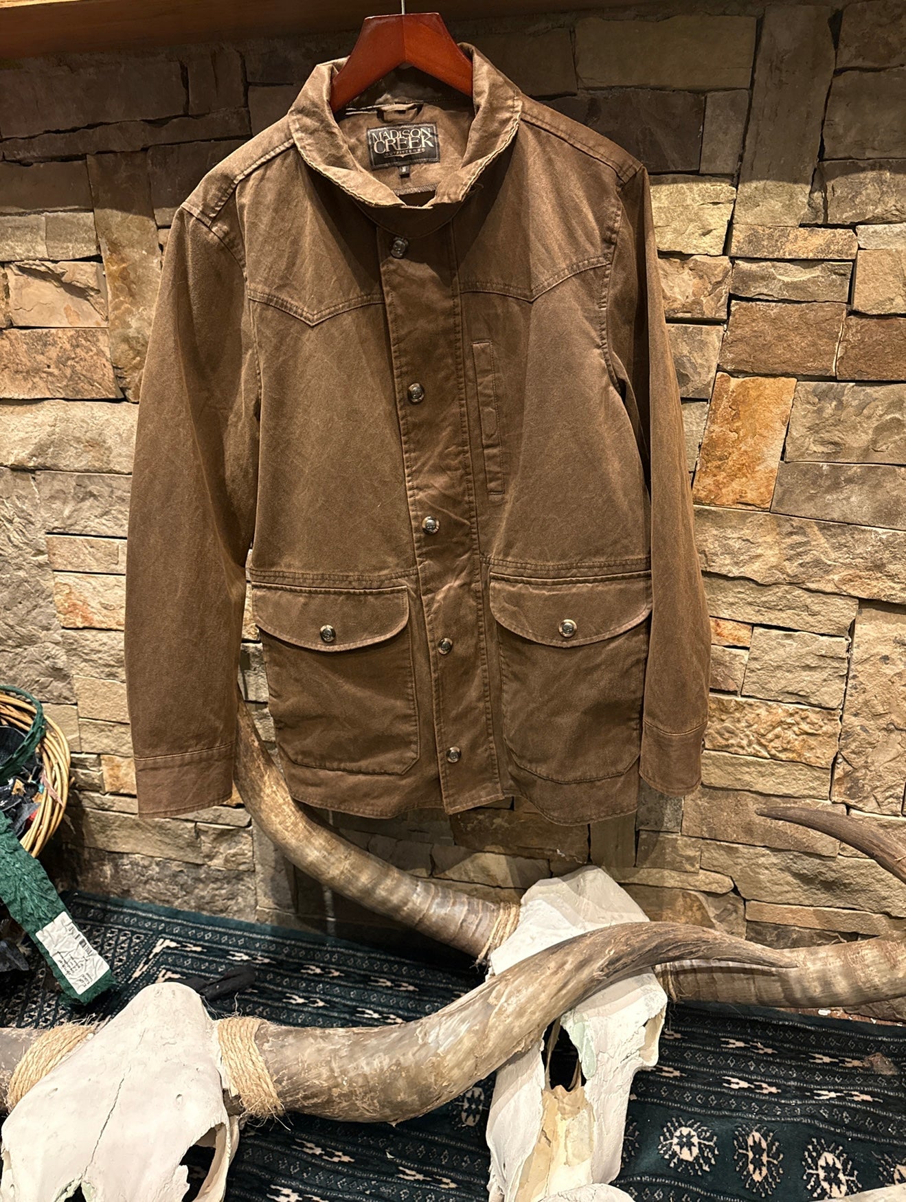 Bandera Goat Suede Leather Jacket