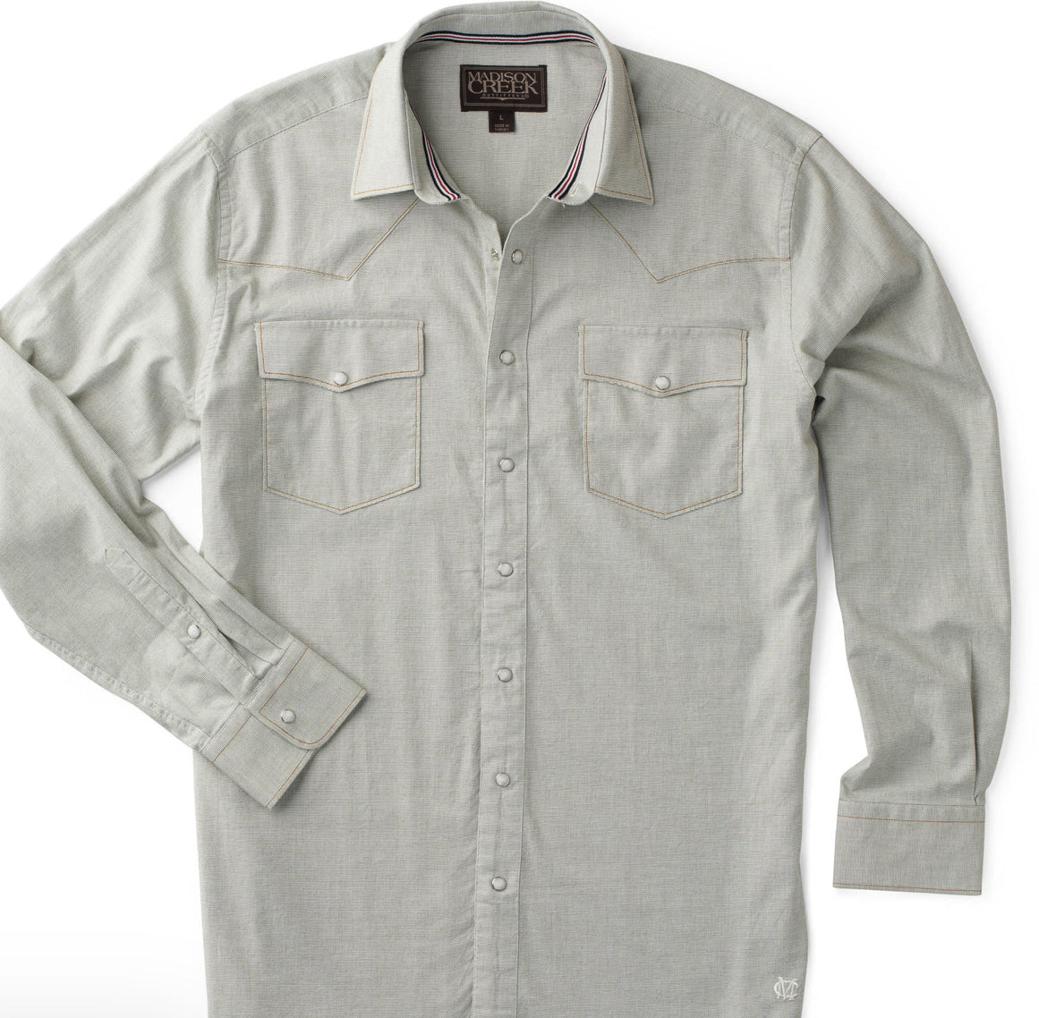 Bisley Shirt - Sage Micro Dot