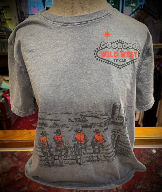 Welcome Wild West Graphic Top