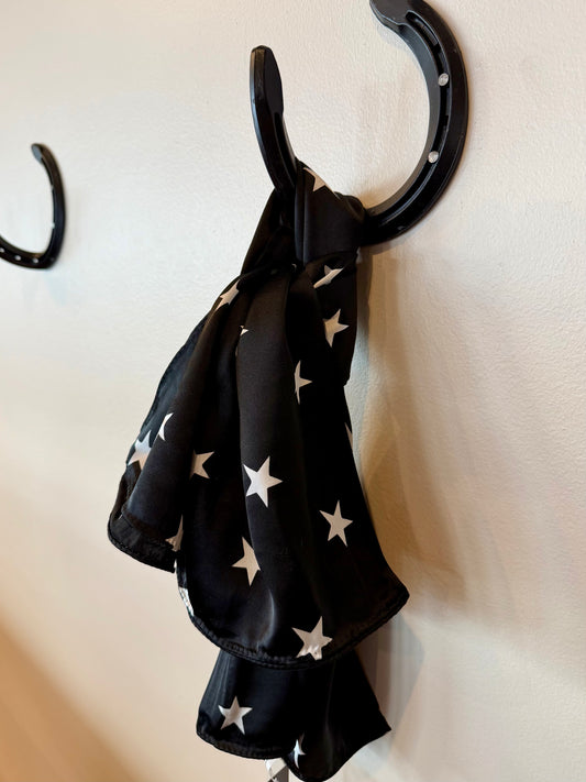 Wild Rag - Black & White Stars