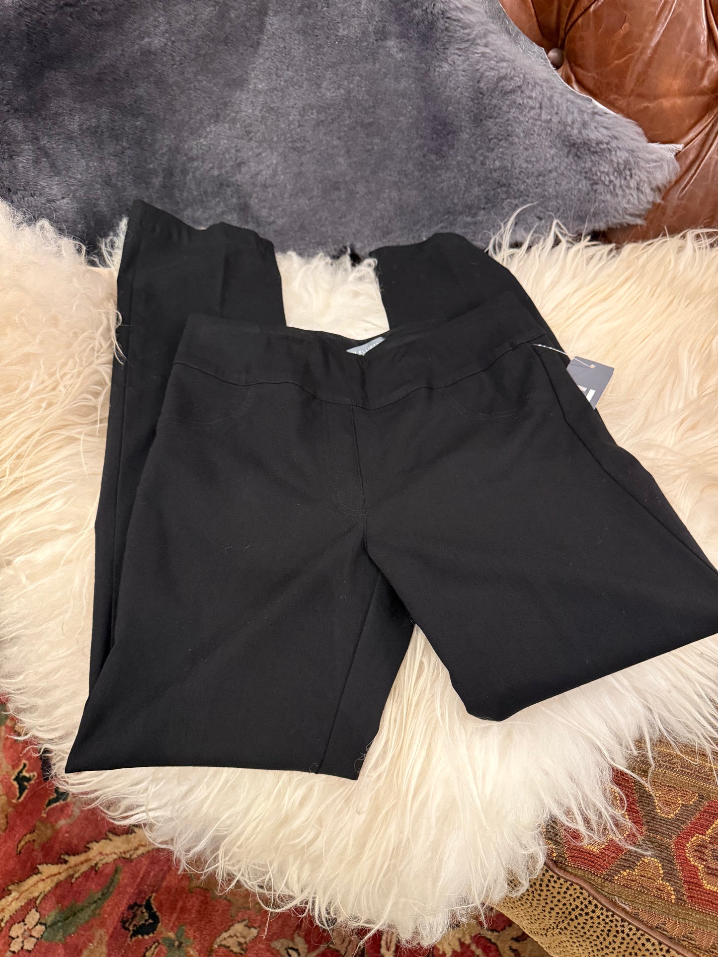 Black Fitted Trousers